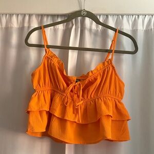 Wild Fable Orange Layered Camisole